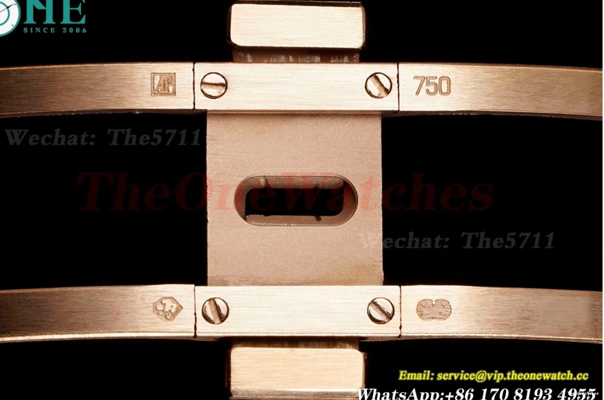 Qtz ZF Oak 67651 Dia Swiss RG 33mm Royal Gold Ladies RG 0430